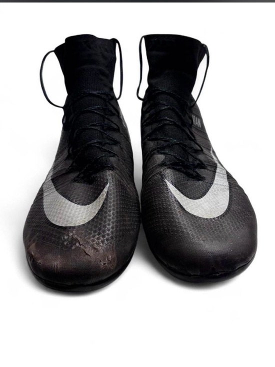 Nike Mercurial Superfly IV CR7 FG Size 11 641858 670 Carbon Black Gala Glimmer - Picture 2 of 8
